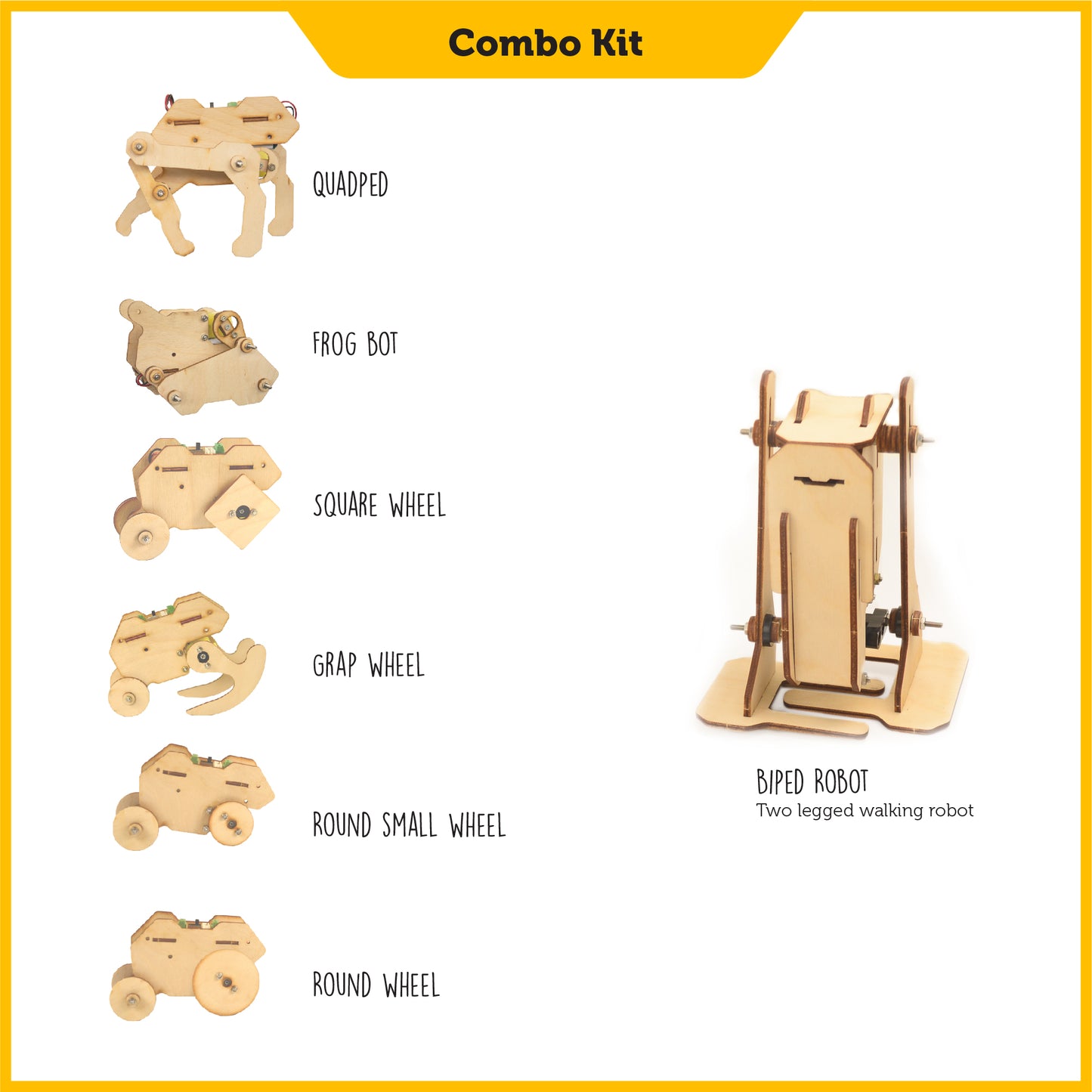 Combo Kit - Walking robots