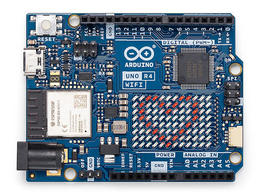 Arduino UNO R4 Wifi - Compatible Board with USB Cable