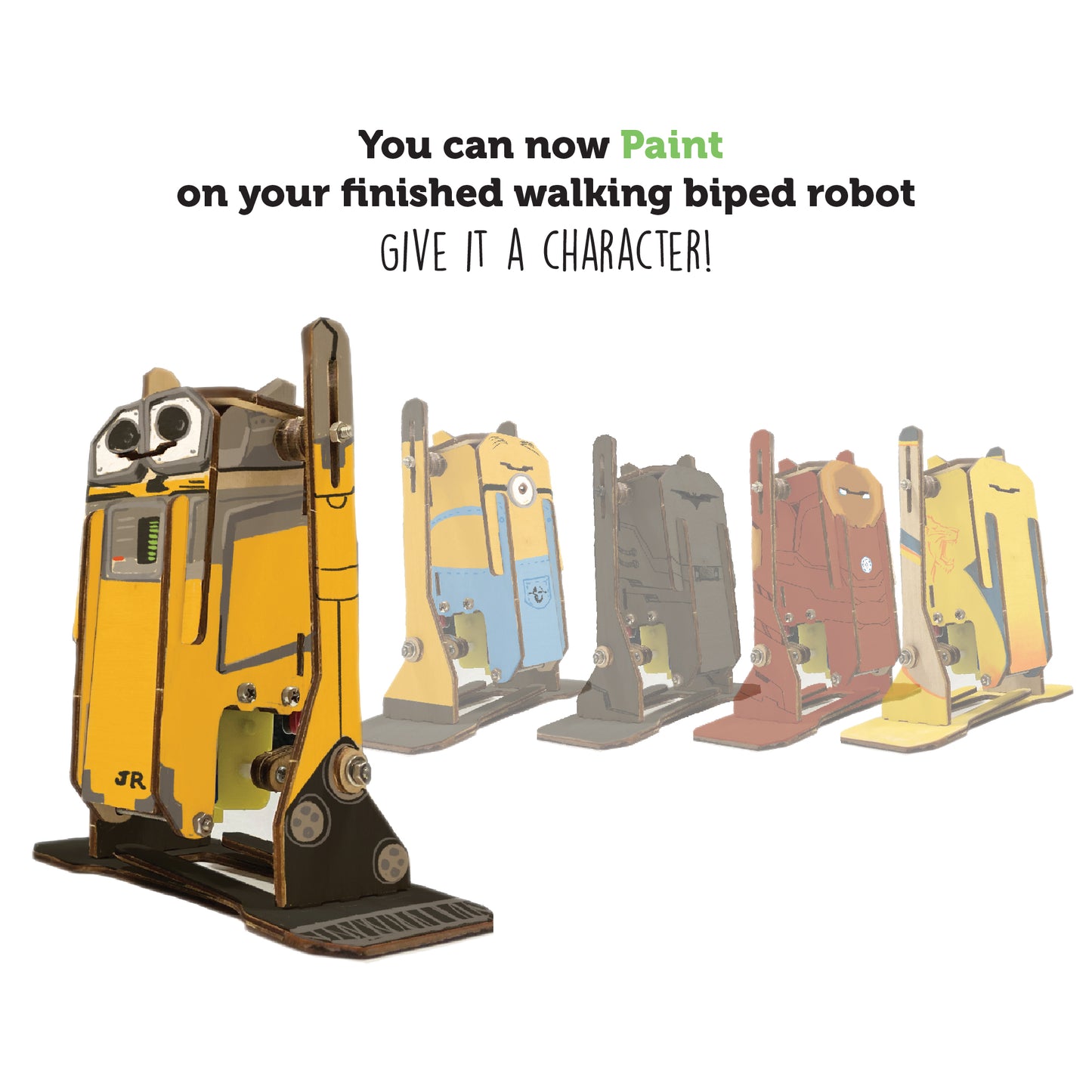 Bipedal Walking Beam Robot - DIY Biped Robot Kit
