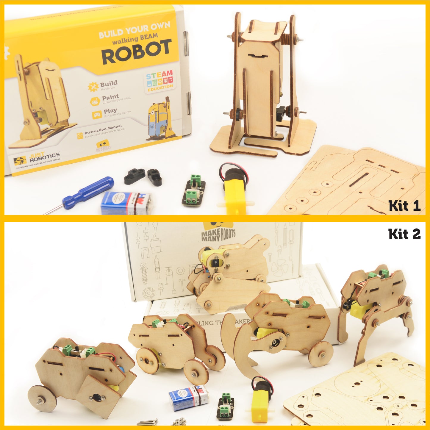 Combo Kit - Walking robots