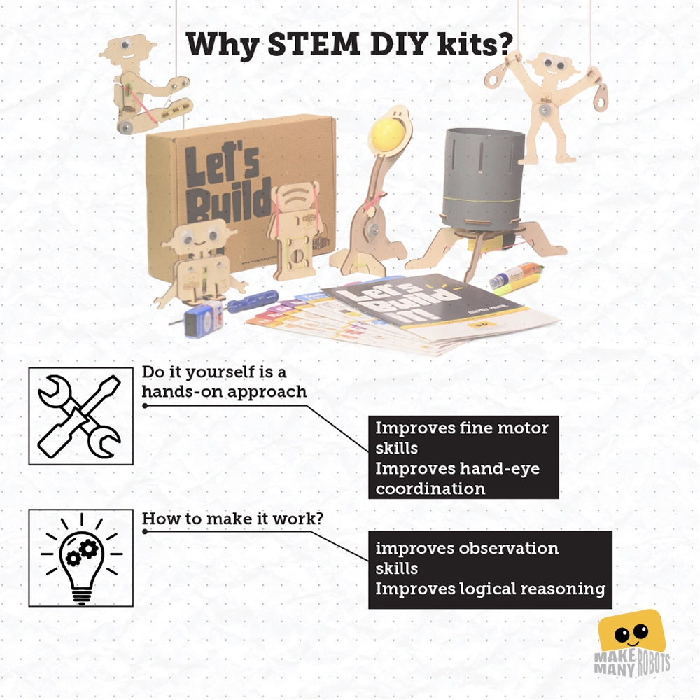 STEM DIY Kits: Collection of 7 fun projects